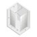 Душевое ограждение 140x120x200 New modus black New Trendy черный арт. EXK-5649