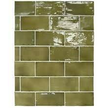 Керамическая плитка для стен EQUIPE MANACOR 26908 Basil Green 7,5x15 см