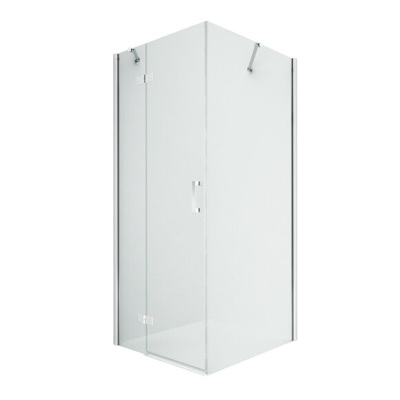 Душевое ограждение L 100x100x195 New renoma chrome New Trendy хром арт. D-0115A/D-0085B