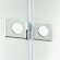 Душевое ограждение L 100x100x195 New renoma chrome New Trendy хром арт. D-0115A/D-0085B