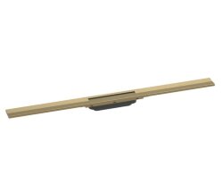Hansgrohe внешняя часть трапа для душа 120 см, укорачиваемая, RainDrain Flex, матовая бронза арт. 56047140 Hansgrohe внешняя часть трапа для душа 120 см, укорачиваемая, RainDrain Flex, матовая бронза арт. 56047140