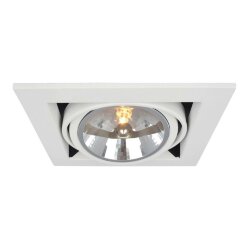 Встраиваемый светильник, вид современный Cardani White Arte Lamp цвет:  белый - A5935PL-1WH