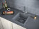 Кухонная мойка из кварца Leer Paulmark 415х490 мм, PM104249-DG цвет: графит