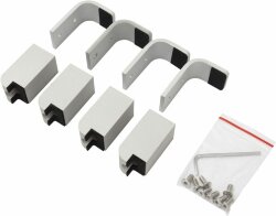 Крепежный набор для полотенцесутеля, серебро браш, Infinity Allen Brau арт. 8.21008.BA Крепежный набор для полотенцесутеля, серебро браш, Infinity Allen Brau арт. 8.21008.BA