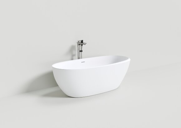 Ванна из искусственного камня NT BAGNO VENEZIA, цвет: белый матовый, арт. NT204 Ванна из искусственного камня NT BAGNO VENEZIA, цвет: белый матовый, арт. NT204