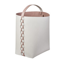 Корзина Helena ADJ Италия, 35x30xH45 цвет: устричный (пепельная роза) арт. 3645.02/07 Корзина Helena ADJ Италия, 35x30xH45 цвет: устричный (пепельная роза) арт. 3645.02/07