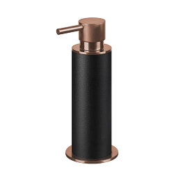 Диспенсер для жидкого мыла ADJ Италия, D7xH19 цвет: copper (черный) арт. 4980.copper/01 Диспенсер для жидкого мыла ADJ Италия, D7xH19 цвет: copper (черный) арт. 4980.copper/01