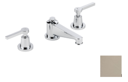 Смеситель для раковины на три отверстия устанавливаемый на борту с донным клапаном, THG Spirit с рукоятками, матовое светлое золото (F31) - G58-151 Смеситель для раковины на три отверстия устанавливаемый на борту с донным клапаном, THG Spirit с рукоятками, матовое светлое золото (F31) - G58-151