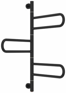 Электрический полотенцесушитель Формат 50 ПВ 830х535 Стилье, 31550-0830 цвет: матовый чёрный Электрический полотенцесушитель Формат 50 ПВ 830х535 Стилье, 31550-0830 цвет: матовый чёрный