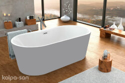 Ванна COMODO-FS 185X90 GREY&WHITE Kolpa-San арт. 922910