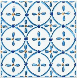 STG\A450\5232 Керамический декор 20x20 Капри майолика глянцевый