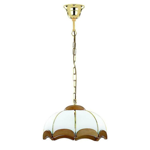 Подвесной светильник Sikorka кантри 766, Alfa цвет: белый