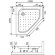 RGW Акриловый поддон для душа STyLE-tr 100x100 белый акрил арт. 16180500-11