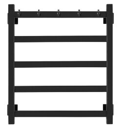 Полотенцесушитель электрический, черный матовый, Secado 60x60, Корсико 1 К - 4603777472931 Полотенцесушитель электрический, черный матовый, Secado 60x60, Корсико 1 К - 4603777472931