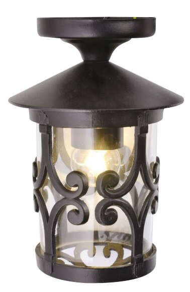 Уличный потолочный светильник, вид кантри Persia Arte Lamp цвет:  черный - A1453PF-1BK
