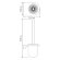 Щетка для унитаза подвесная Kammel K-8327WHITE  WasserKRAFT цвет: Белый