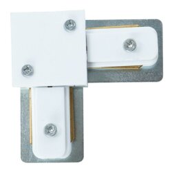 Коннектор L-образный, вид  Track Accessories Arte Lamp цвет:  белый - A120233L Коннектор L-образный, вид  Track Accessories Arte Lamp цвет:  белый - A120233L