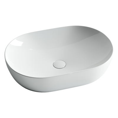 Раковина накладная овальная Element Ceramica Nova (белый) CN5009
