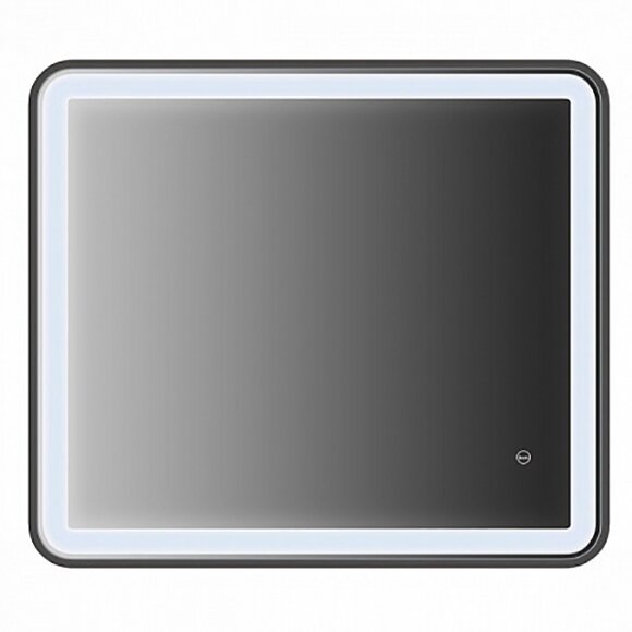 Зеркало Iddis 80 с подсветкой черный матовый арт. CLO8000i98