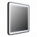 Зеркало Iddis 80 с подсветкой черный матовый арт. CLO8000i98