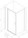 Душевой уголок 90x80 Priority Allen Brau 3.31026.BA + 3.31041.BA цвет: серебро браш