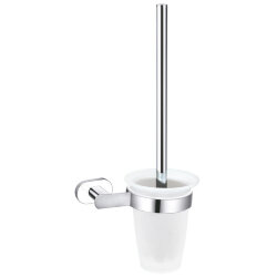 Туалетная щётка для унитаза с держателем YUA0500CB Rav Slezak Yukon, хром