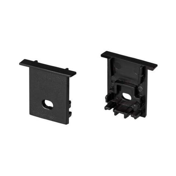 Набор заглушек SL-Comfort-1722-F Black c отверстием Arlight - 031778