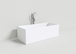 Ванна из искусственного камня NT205 TRIESTE NT BAGNO цвет: белый матовый