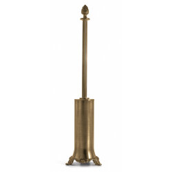 3SC Туалетный ёршик напольный, ручка Queen,  Bally цвет: золото арт. FSM17/01GD