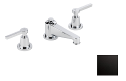 Смеситель для раковины на три отверстия устанавливаемый на борту с донным клапаном, THG Spirit с рукоятками, pvd матовая бронза (F34) - G58-151 Смеситель для раковины на три отверстия устанавливаемый на борту с донным клапаном, THG Spirit с рукоятками, pvd матовая бронза (F34) - G58-151