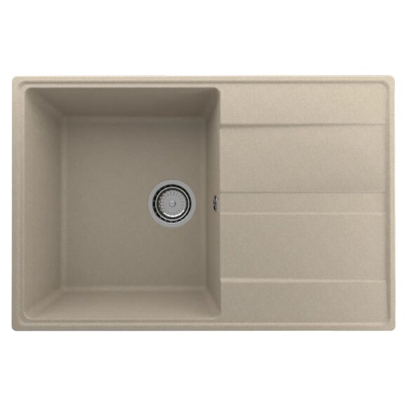 Ulgran Кухонная мойка, Prima 750-03 Quartz Prima цвет:  десерт