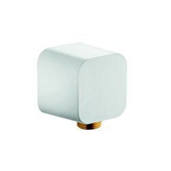 Угловое соединение для шланга, белый , A-QA Kludi арт. 6554343-00 Угловое соединение для шланга, белый , A-QA Kludi арт. 6554343-00