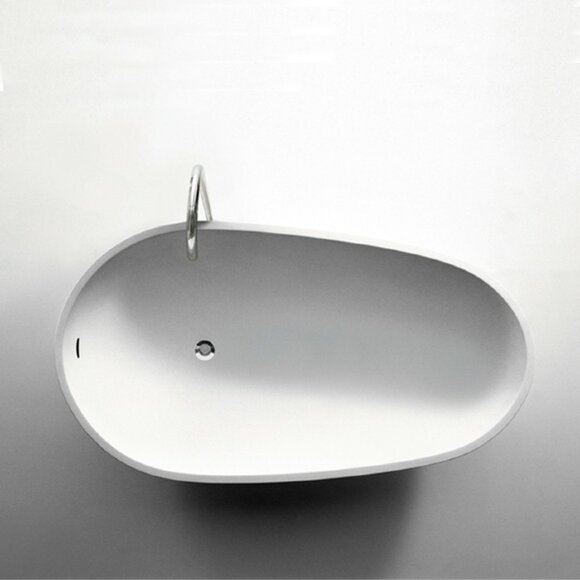 Ванна отдельностоящая 181.5x98.5x44 см, Spoon Agape, белый глянцевый - AVAS0901ZG