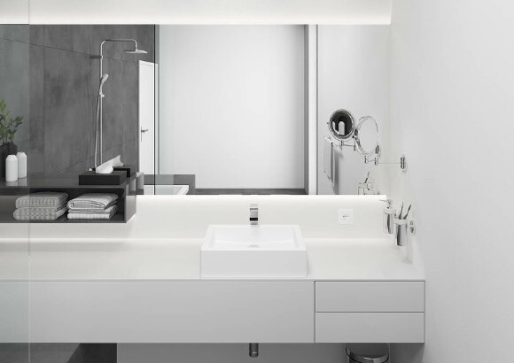 Смеситель для раковины, 71562000 Vernis Hansgrohe, цвет: shape хром Смеситель для раковины, 71562000 Vernis Hansgrohe, цвет: shape хром