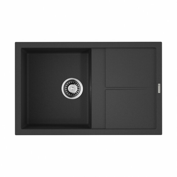 Кухонная мойка Sumi 79-BL Omoikiri 4993662 цвет: черный