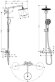 Hansgrohe душевая система с термостатом, Raindance S, глянцевый хром арт. 27116000