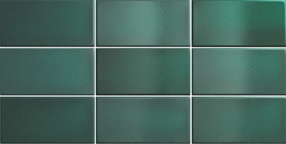 Керамическая плитка для стен EQUIPE CRACKLE 25033 Esmerald Green 7,5x15 см