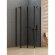 Душевое ограждение 80x80x195 New soleo black New Trendy черный арт. K-0616