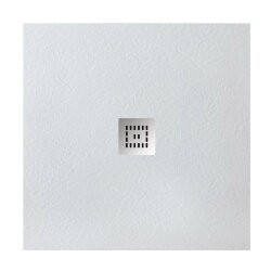 BelBagno Душевой поддон из искусственного мрамора 90x90x3,5 глянцевый белый, Uno, арт. TRAY-MR-UNO-A-90-35-W-CR BelBagno Душевой поддон из искусственного мрамора 90x90x3,5 глянцевый белый, Uno, арт. TRAY-MR-UNO-A-90-35-W-CR