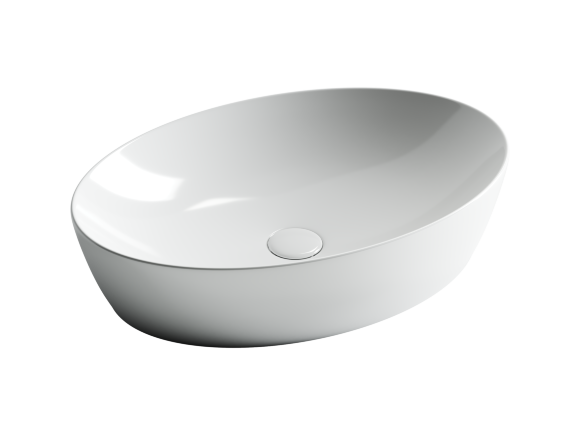 Раковина накладная овальная Element Ceramica Nova (белый) CN5018