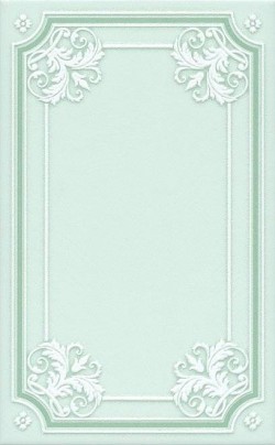 Kerama Marazzi Петергоф STG\D560\6307 Зеленый 40x25 - Декор