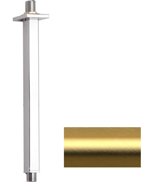 Кронштейн для верхнего душа 300 мм Remer 347S30BG, цвет: золото