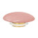 Накладка на слив для раковины ABBER розовая матовая, керамика, арт. AC0014MP
