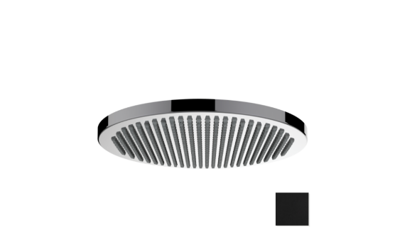 Верхний душ d280 мм, на шарнире, Apice Bossini, I00430.073 цвет: черный