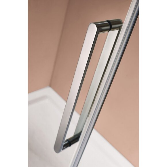 Душевой уголок STYLUS Хром Cezares - STYLUS-O-M-AH-1-140/100-C-Cr