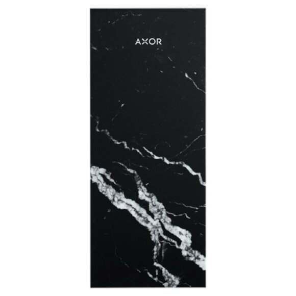 Панель для смесителя, на излив 20см., MyEdition 47913000 цвет: мрамор черный, Axor