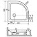 RGW Акриловый поддон для душа STyLE p 80x80 белый акрил арт. 16180488-11