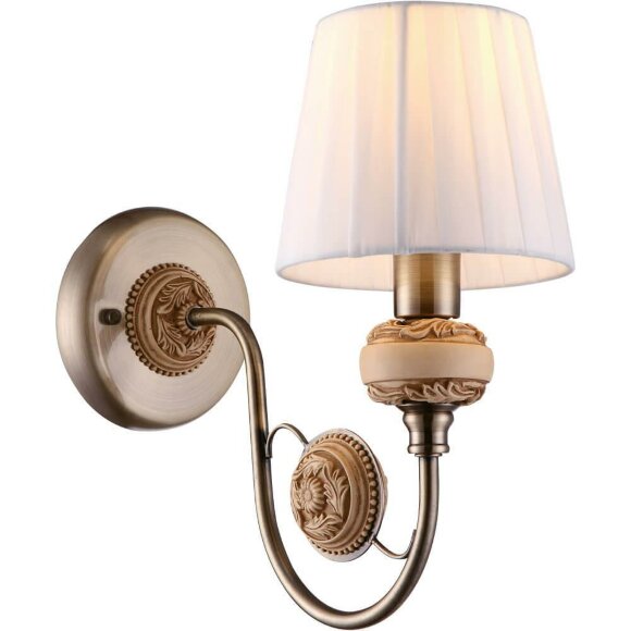 Бра, вид прованс Intaglio Arte Lamp цвет:  белый - A9583AP-1AB