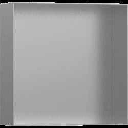 Hansgrohe настенный короб с открытой рамой, 30х30х10 см, XtraStoris Minimalistic, матовая нержавеющая сталь арт. 56073800 Hansgrohe настенный короб с открытой рамой, 30х30х10 см, XtraStoris Minimalistic, матовая нержавеющая сталь арт. 56073800