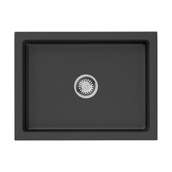 Раковина для кухни Mikura 61 Omoikiri 4997069 цвет: черный